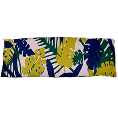 Tropics Leaf Yellow Green Blue Body Pillow Case (dakimakura) by Mariart