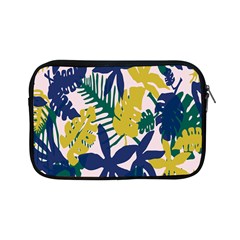 Tropics Leaf Yellow Green Blue Apple Ipad Mini Zipper Cases