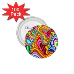 Rainbow Gnarls 1 75  Buttons (100 Pack)  by WolfepawFractals