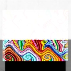 Rainbow Gnarls Rectangular Jigsaw Puzzl by WolfepawFractals