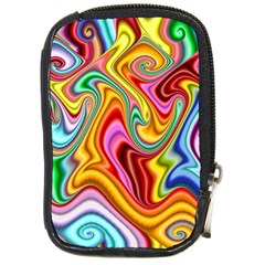 Rainbow Gnarls Compact Camera Cases by WolfepawFractals