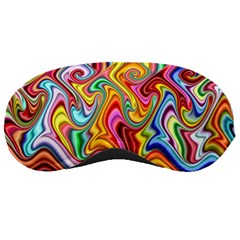 Rainbow Gnarls Sleeping Masks by WolfepawFractals