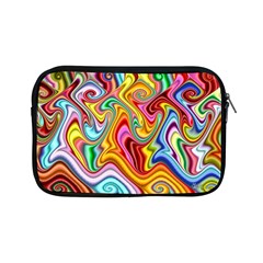 Rainbow Gnarls Apple Ipad Mini Zipper Cases by WolfepawFractals