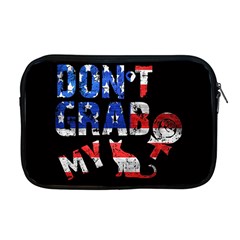 Dont Grab My Apple Macbook Pro 17  Zipper Case by Valentinaart