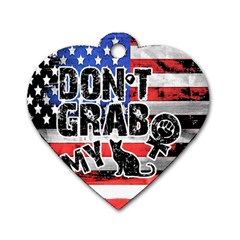 Dont Grab My Dog Tag Heart (one Side) by Valentinaart