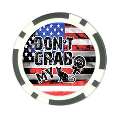 Dont Grab My Poker Chip Card Guard (10 Pack) by Valentinaart