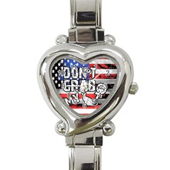 Dont Grab My Heart Italian Charm Watch by Valentinaart