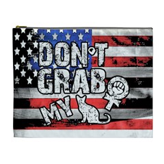 Dont Grab My Cosmetic Bag (xl) by Valentinaart