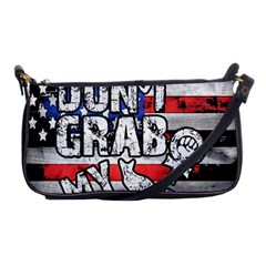 Dont Grab My Shoulder Clutch Bags by Valentinaart