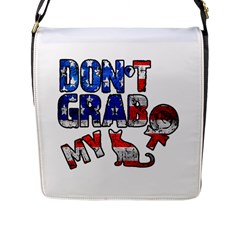 Dont Grab My Flap Messenger Bag (l)  by Valentinaart