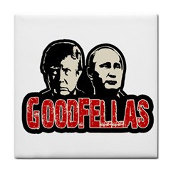 Goodfellas Putin And Trump Tile Coasters by Valentinaart