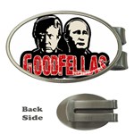 Goodfellas Putin and Trump Money Clips (Oval)  Front