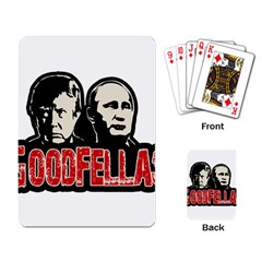 Goodfellas Putin and Trump Playing Card