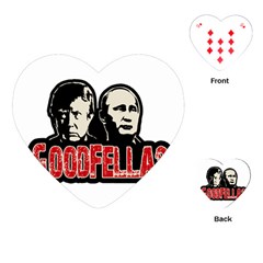 Goodfellas Putin and Trump Playing Cards (Heart) 