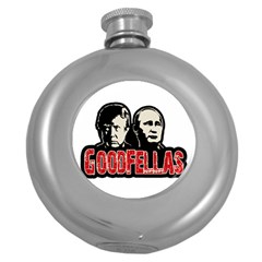 Goodfellas Putin and Trump Round Hip Flask (5 oz)