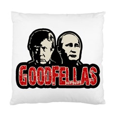 Goodfellas Putin And Trump Standard Cushion Case (two Sides) by Valentinaart