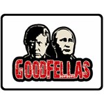 Goodfellas Putin and Trump Fleece Blanket (Large)  80 x60  Blanket Front