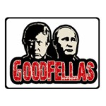 Goodfellas Putin and Trump Fleece Blanket (Small) 50 x40  Blanket Front