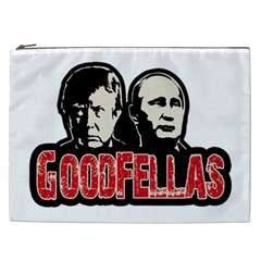 Goodfellas Putin And Trump Cosmetic Bag (xxl)  by Valentinaart