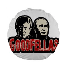 Goodfellas Putin and Trump Standard 15  Premium Round Cushions