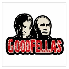 Goodfellas Putin and Trump Large Satin Scarf (Square)