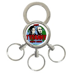 Make Tyranny Great Again 3-ring Key Chains by Valentinaart