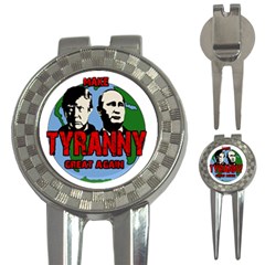 Make Tyranny Great Again 3-in-1 Golf Divots by Valentinaart