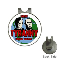 Make Tyranny Great Again Hat Clips With Golf Markers by Valentinaart