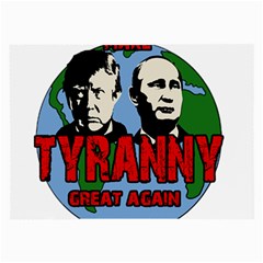 Make Tyranny Great Again Large Glasses Cloth by Valentinaart