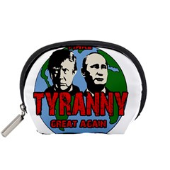 Make Tyranny Great Again Accessory Pouches (small)  by Valentinaart