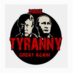 Make Tyranny Great Again Medium Glasses Cloth (2-side) by Valentinaart