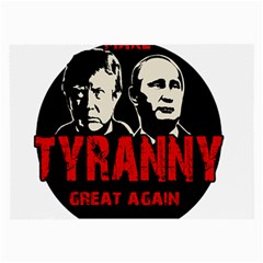 Make Tyranny Great Again Large Glasses Cloth (2-side) by Valentinaart