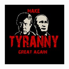 Make Tyranny Great Again Medium Glasses Cloth by Valentinaart