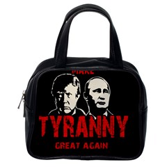 Make Tyranny Great Again Classic Handbags (one Side) by Valentinaart