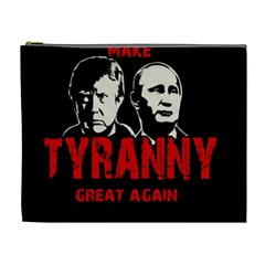 Make Tyranny Great Again Cosmetic Bag (xl) by Valentinaart