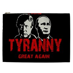 Make Tyranny Great Again Cosmetic Bag (xxl)  by Valentinaart