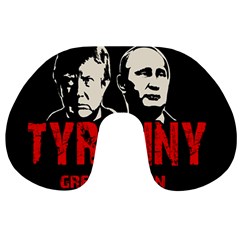 Make Tyranny Great Again Travel Neck Pillows by Valentinaart