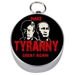 Make Tyranny Great Again Silver Compasses by Valentinaart