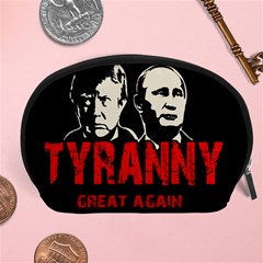 Make Tyranny Great Again Accessory Pouches (large)  by Valentinaart