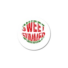 Watermelon - Sweet Summer Golf Ball Marker (10 Pack) by Valentinaart