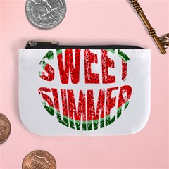 Watermelon - Sweet Summer Mini Coin Purses by Valentinaart