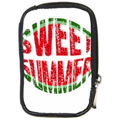 Watermelon - Sweet Summer Compact Camera Cases by Valentinaart