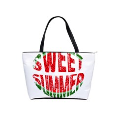 Watermelon - Sweet Summer Shoulder Handbags by Valentinaart