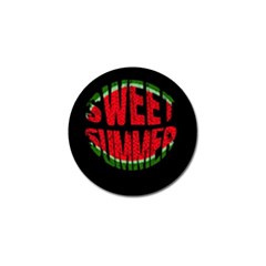 Watermelon - Sweet Summer Golf Ball Marker (10 Pack) by Valentinaart