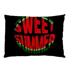 Watermelon - Sweet Summer Pillow Case by Valentinaart