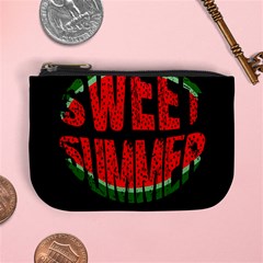 Watermelon - Sweet Summer Mini Coin Purses by Valentinaart