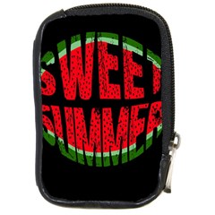 Watermelon - Sweet Summer Compact Camera Cases by Valentinaart