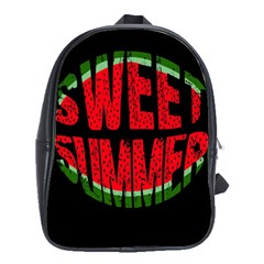 Watermelon - Sweet Summer School Bags(large)  by Valentinaart