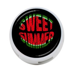 Watermelon - Sweet Summer 4-port Usb Hub (one Side)