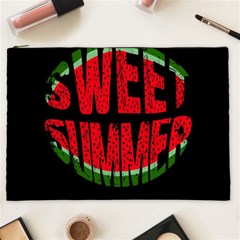 Watermelon - Sweet Summer Cosmetic Bag (xxl)  by Valentinaart